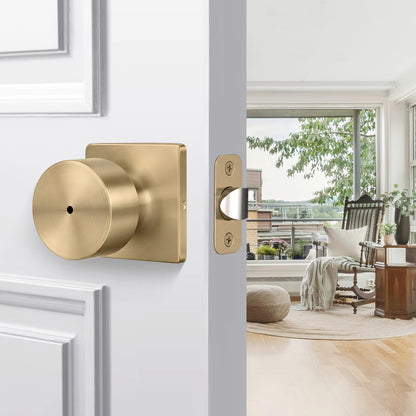 Champagne Bronze Door Knobs Interior (Champagne Bronze)