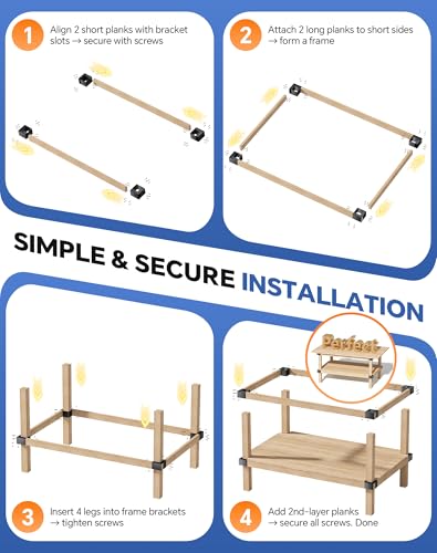 Heavy Duty Workbench Bracket Kit