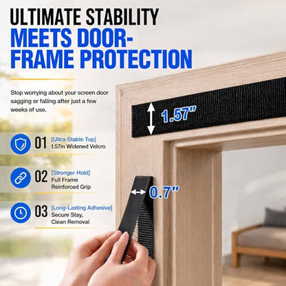 Magnetic Screen Door Mesh