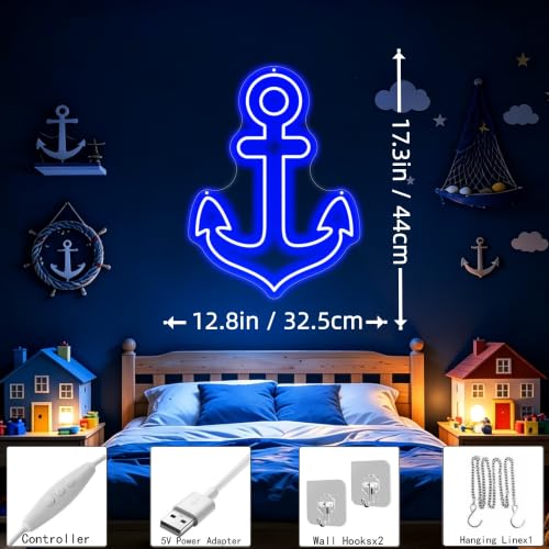 Anchor LED Neon Sign