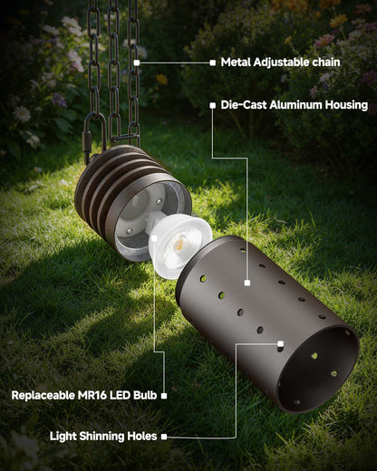 12V Outdoor Pendant Light (4-Pack)