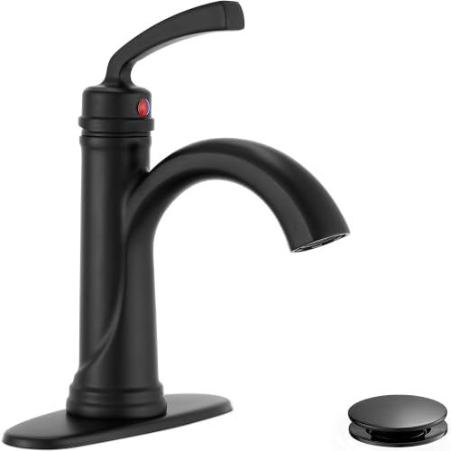 Bathroom Faucet 1 Hole or 3 Hole 4 Inch