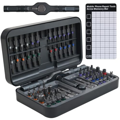 66 in 1 Magnetic Ratchet Screwdriver Set With Case (66 in 1)