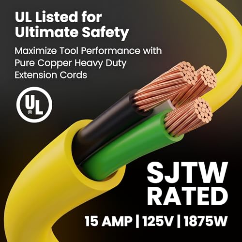 100 ft Heavy Duty Outdoor Extension Cord