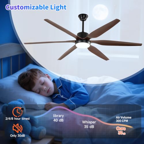 66 Inch Ceiling Fan