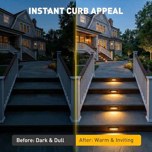 Low Voltage Landscape Step Lights 9124