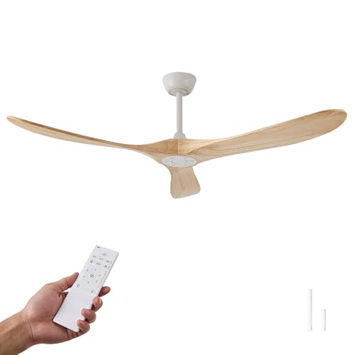 Wood Ceiling Fan 3 Blades Ceiling Fan for Indoor