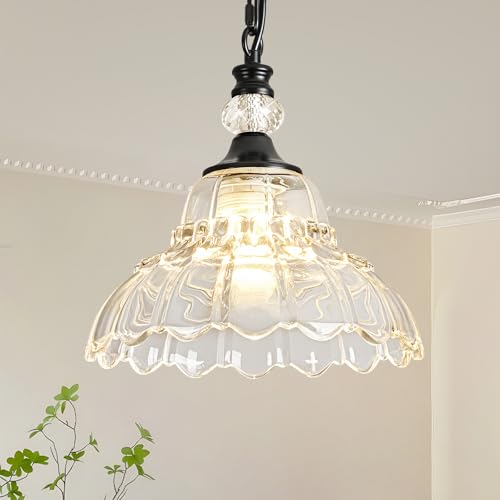 Chandelier with Flower Shade