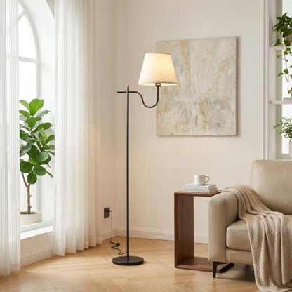 Corner Floor Lamp with 12W Bulb