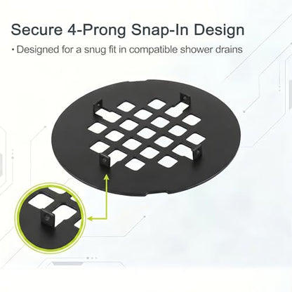 Shower Drain Cover Snap