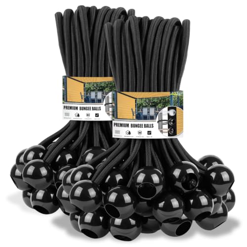 Tarp Bungee with Balls 12 Inch (12 Inch)