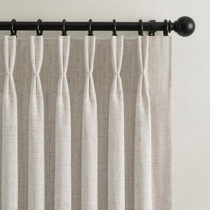 108 Inch Extra Long Blackout Curtains Greyish Brown for Nursery (Greyishbrown / 50"W x 108"L (Pack of 2))