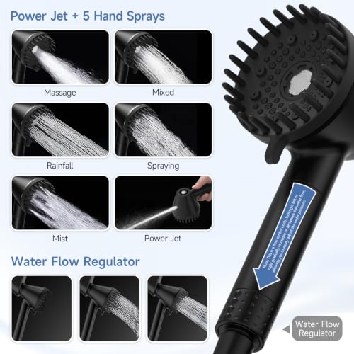 Shower Head with Handheld Combo