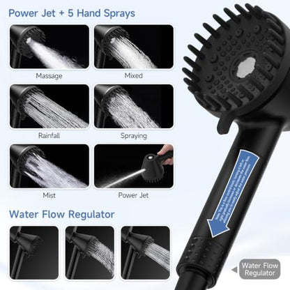 Shower Head with Handheld Combo