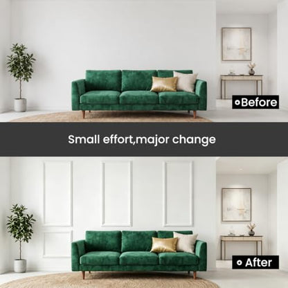 Premade Peel and Stick Wall Molding Kit