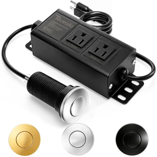 Garbage Disposal Air Switch Kit Dual Outlet