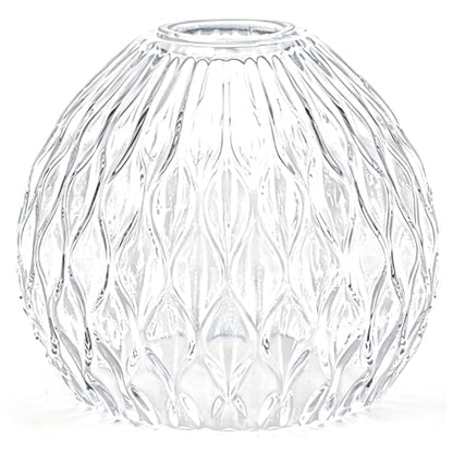 Globe Ripple Glass Lamp Shade