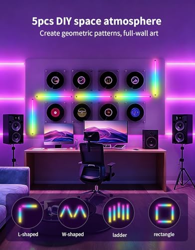 Music Sync LED Wall Lights