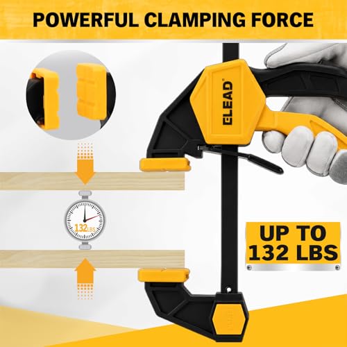 10 Piece Bar Clamps for Woodworking (10-Piece)