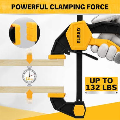 10 Piece Bar Clamps for Woodworking (10-Piece)