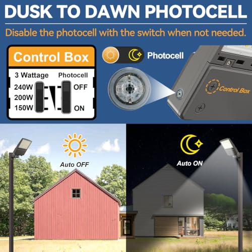 LED Parking Lot Light