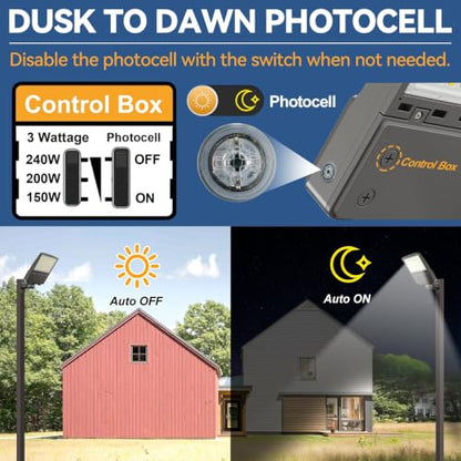 LED Parking Lot Light