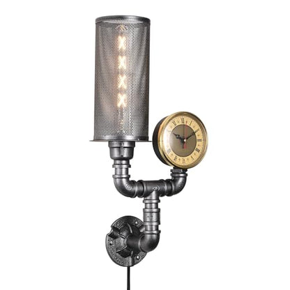 Plug in Vintage Steampunk Wall Sconce