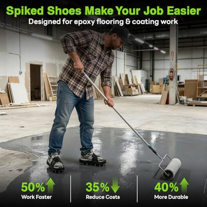 Epoxy Spike Shoes for Flooring
