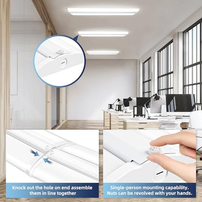 4FT 6.4" W LED Wraparound Light