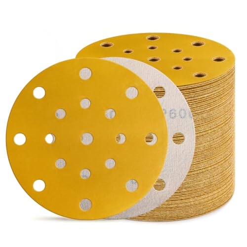 80Pcs 6 Inch Sanding Discs 600 Grit (600Grit-80Pcs)