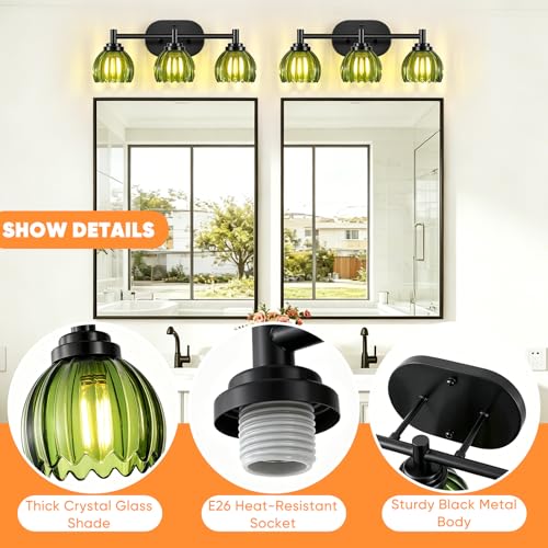 Bathroom Vanity Light (Black)