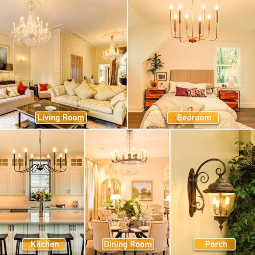 E12 Candelabra LED Bulbs Dimmable