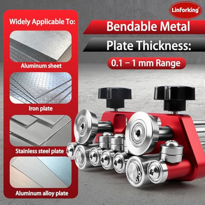 Compact Sheet Metal Roller 2 Station Metal Bender