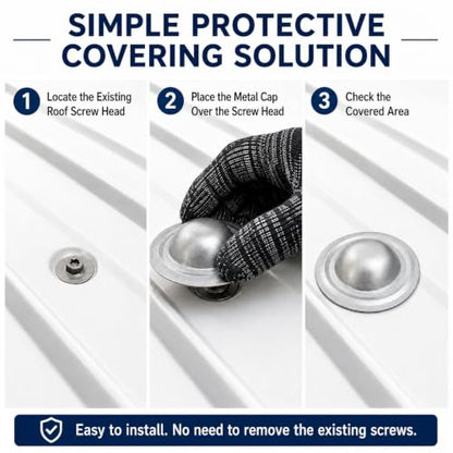 Galvanized Metal Roof Screw Caps