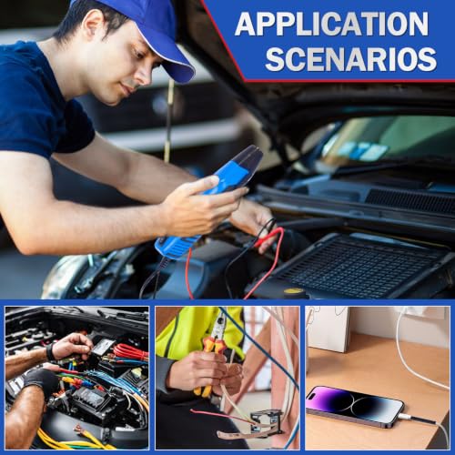 Mini Heat Gun Kit with 300 Heat Shrink PCS Solder Seal Wire Connectors