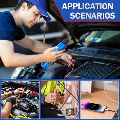 Mini Heat Gun Kit with 300 Heat Shrink PCS Solder Seal Wire Connectors