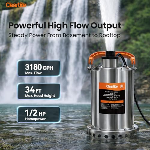 Submersible Utility Water Pump
