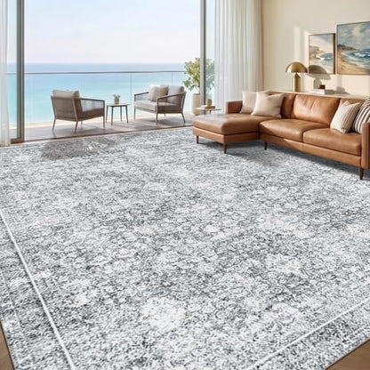 9x12 Area Rugs (Light Grey / 9' x 12' (Rectangular))