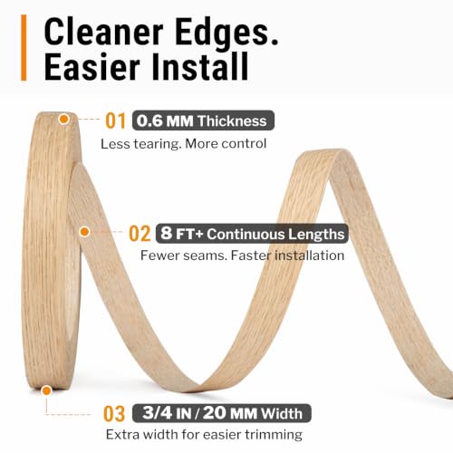 Red Oak Edge Banding 3 (Red Oak / 3/4 in x 50 ft)