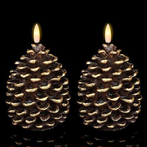 Flameless Candles with 6H Timer Battery Operated