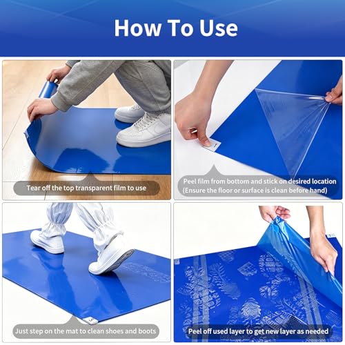 18" x 36" Sticky Mat Tacky Pads 150sheets