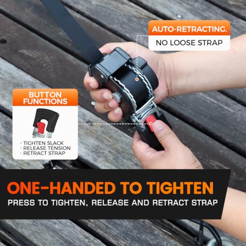 Retractable Ratchet Straps