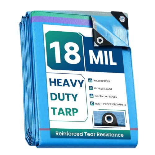 Tarps Heavy Duty Waterproof with Grommets