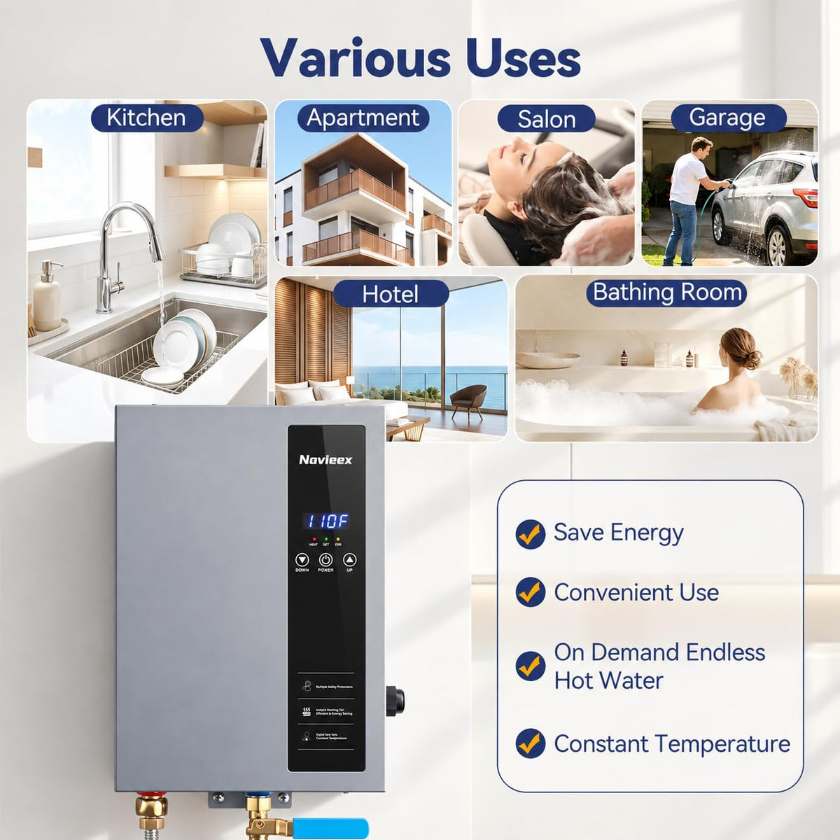 18kW Tankless Water Heater Electric