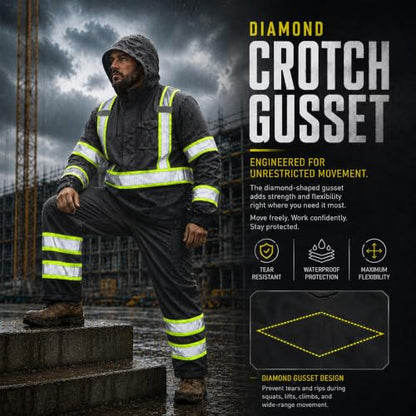 Hi Vis Rain Suits for Men