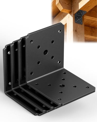 4x4x3.5 Inch Heavy Duty L Brackets for Wood