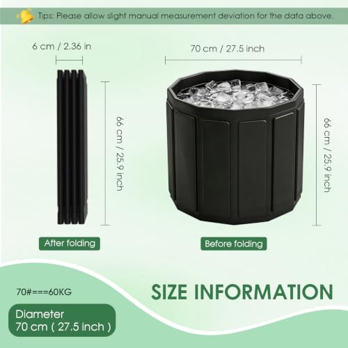 Portable Foldable Bathtub