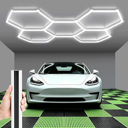 Hexagon Garage Lights