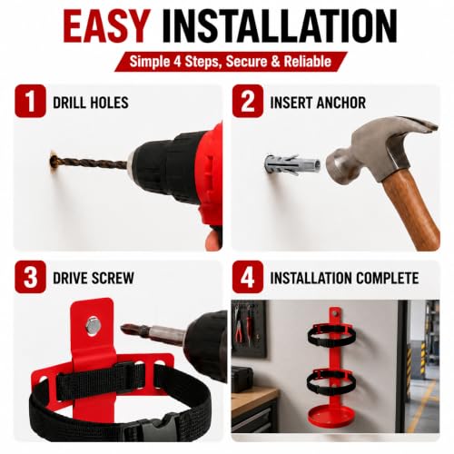 Fire Extinguisher Wall Mount Bracket