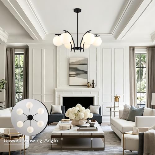 Modern Sputnik Chandelier for Dining Room Light Fixture